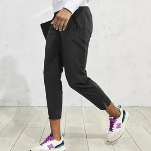 Athleta Jogger Pants 6 Black Brooklyn Ankle High Rise Stretch Athleisure